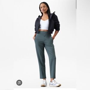 Athleta Endless Pant Size 16 Teal/Grey